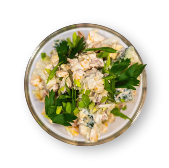 САЛАТ З ТУНЦЕМ